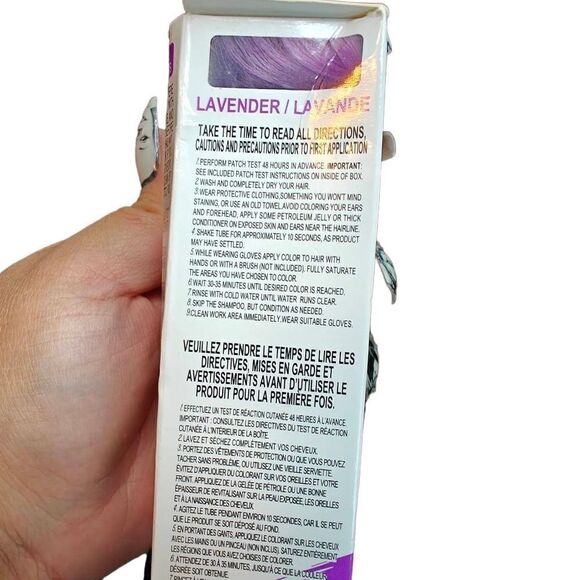 Colorful Semi Permanent Hair Dye Lavender - Picture 2 of 4